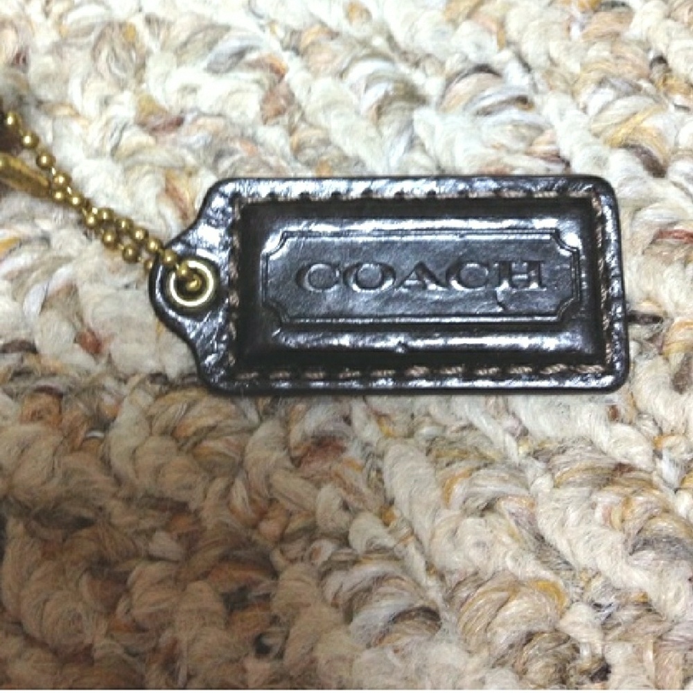 Coach purse brown
